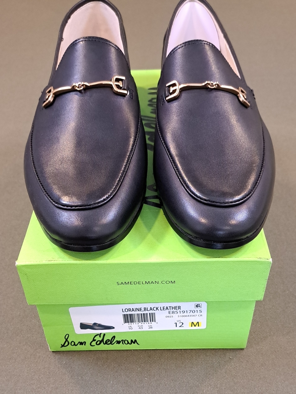 Sam Edelman Loraine Bit Loafer - Color: Black Leather - Size: 12 - Picture 4 of 11